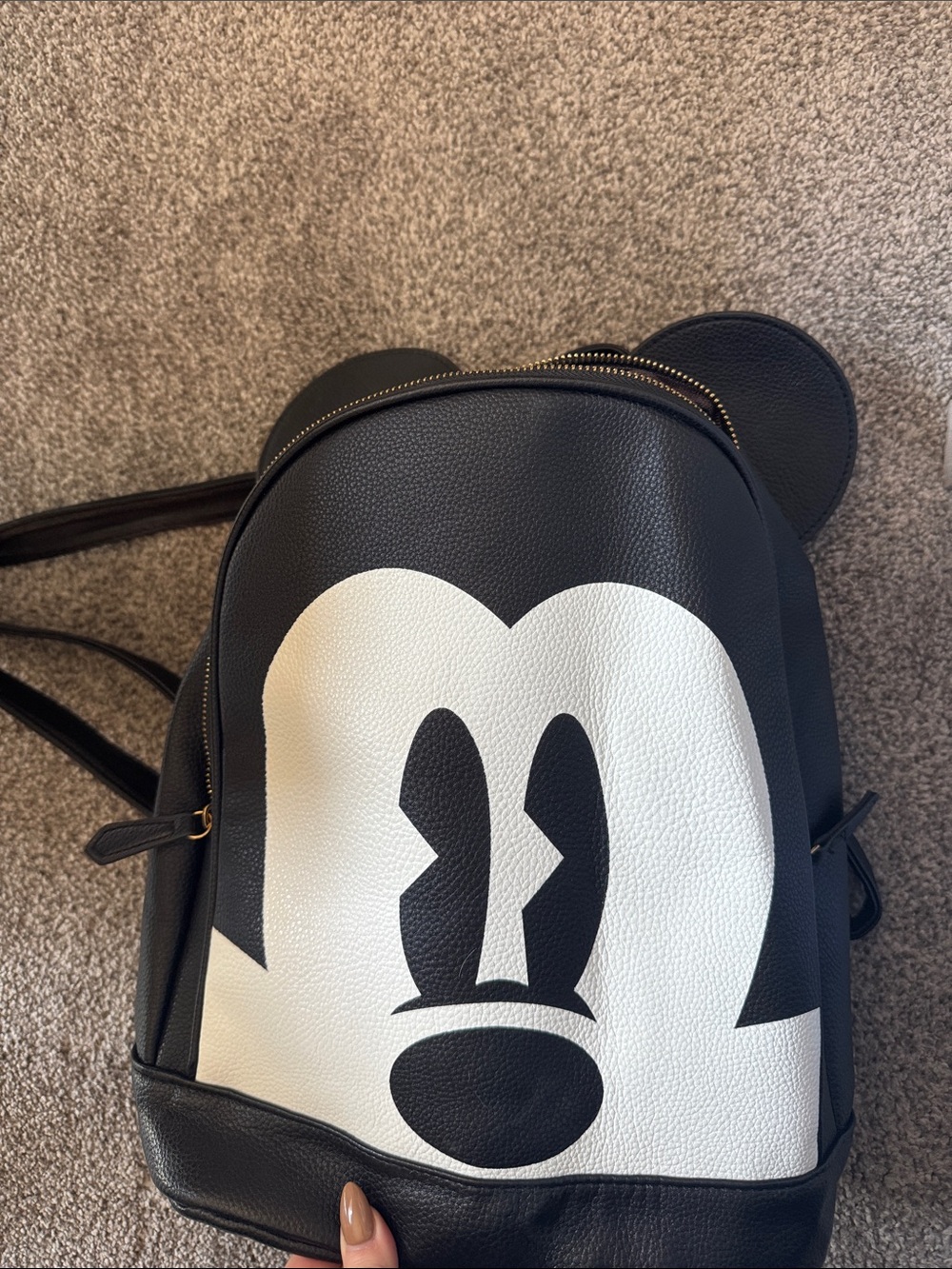 Black and White Character Backpack